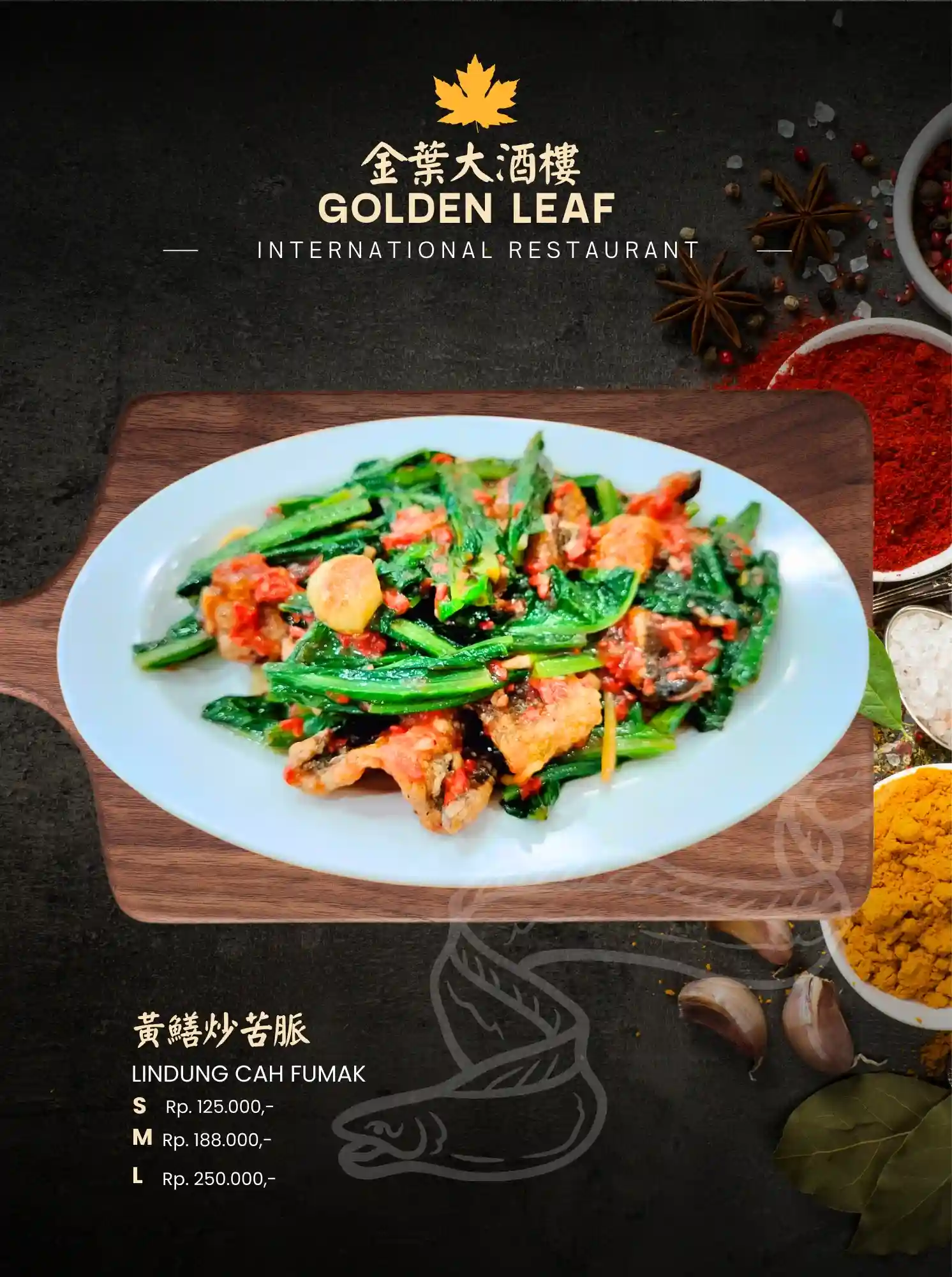 Menu Golden Leaf 11