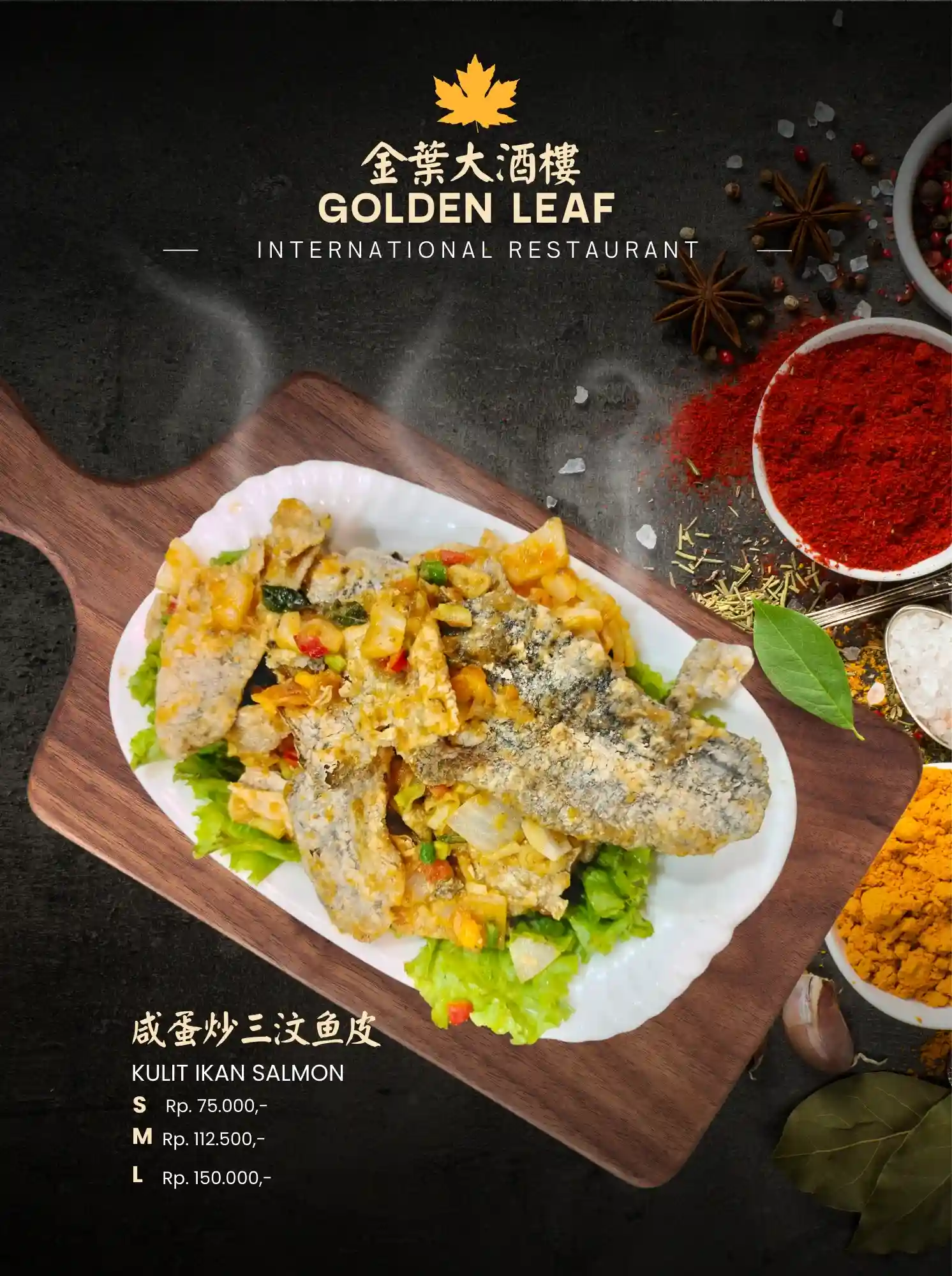 Menu Golden Leaf 6