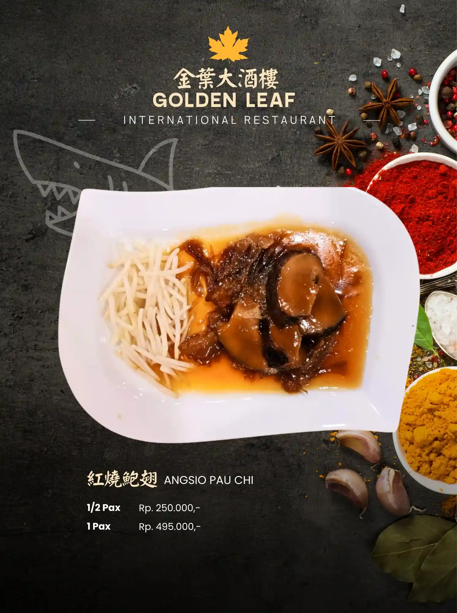 Menu Golden Leaf 7